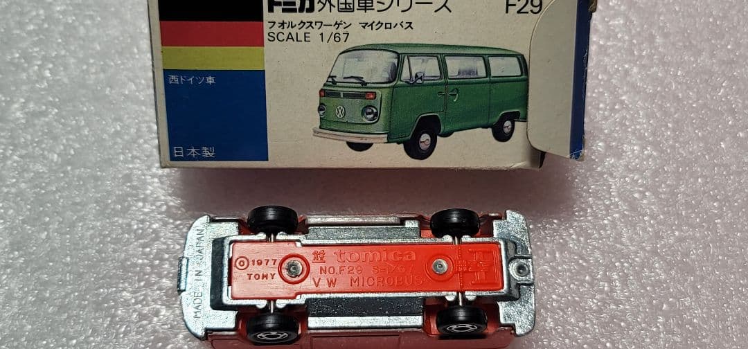 【送料無料】未使用！日本製 ワーゲン ワーゲンバス 「 トミカ 」 ミニカー