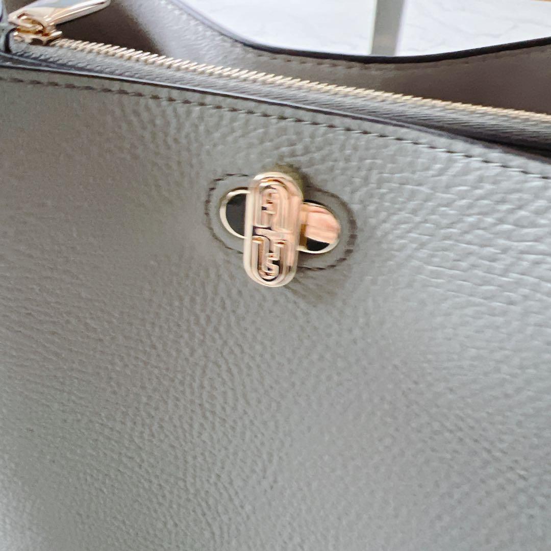 【未使用】FURLA ダナエ　バケットバッグ　2wayショルダーバッグ　レザー