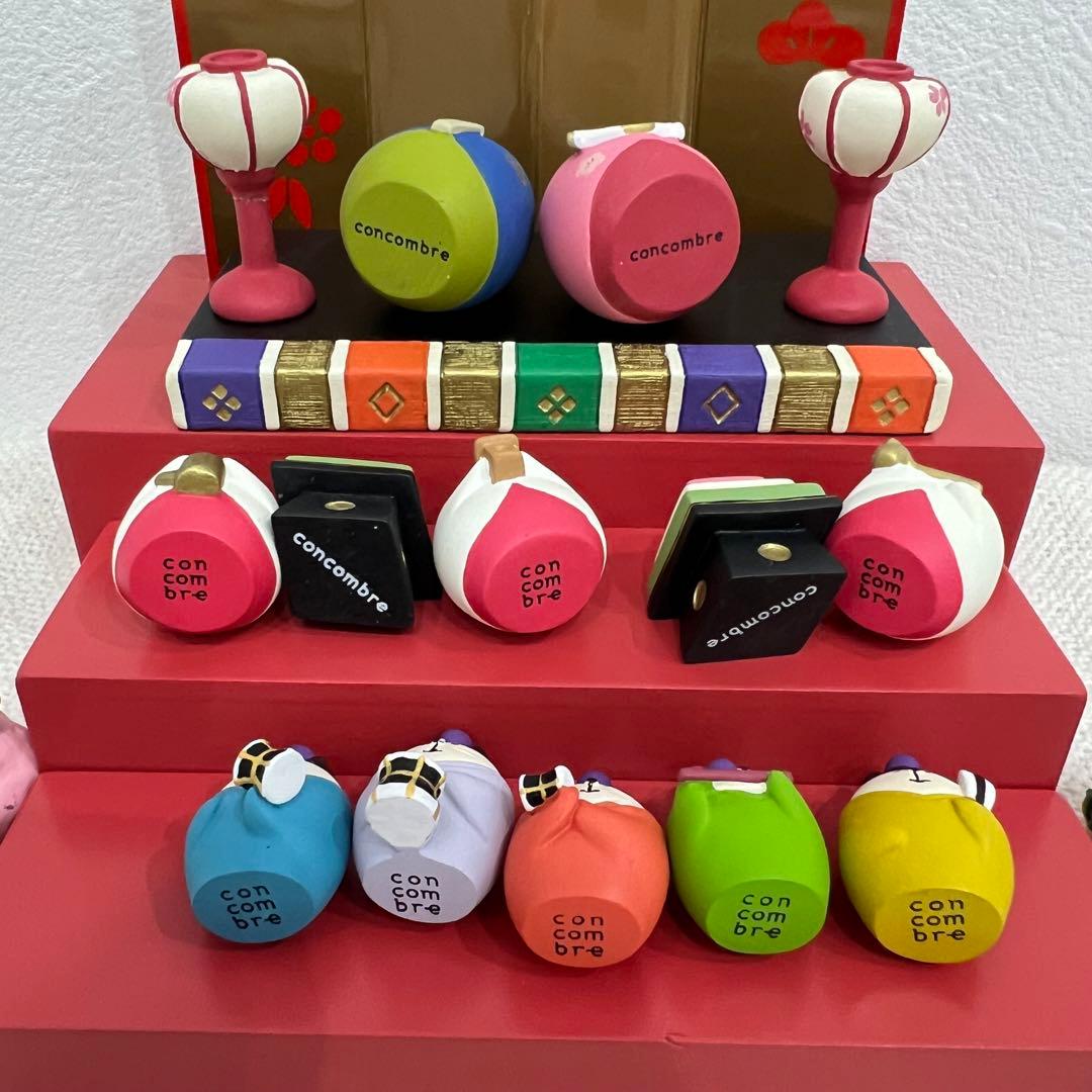 コンコンブル デコレ ひな祭り 雛人形