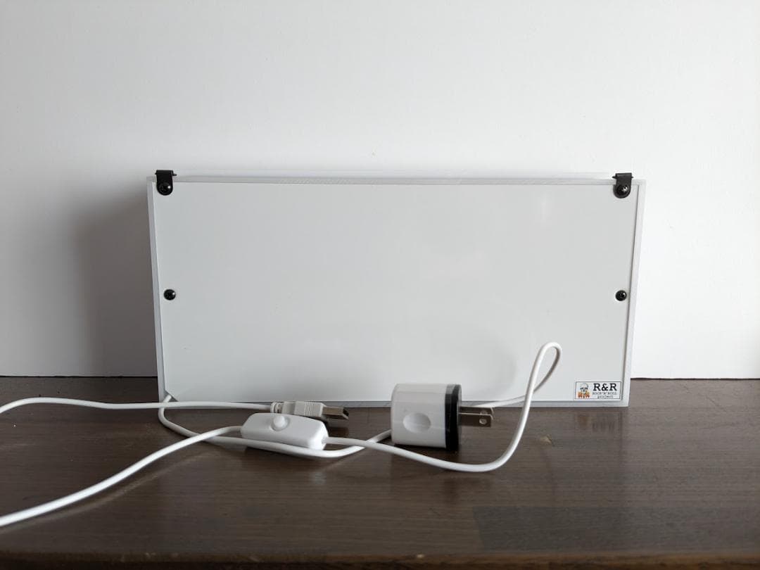 【壁掛け】歯医者 歯科 定期検診 受付中 照明 看板 置物 雑貨 ライトBOX