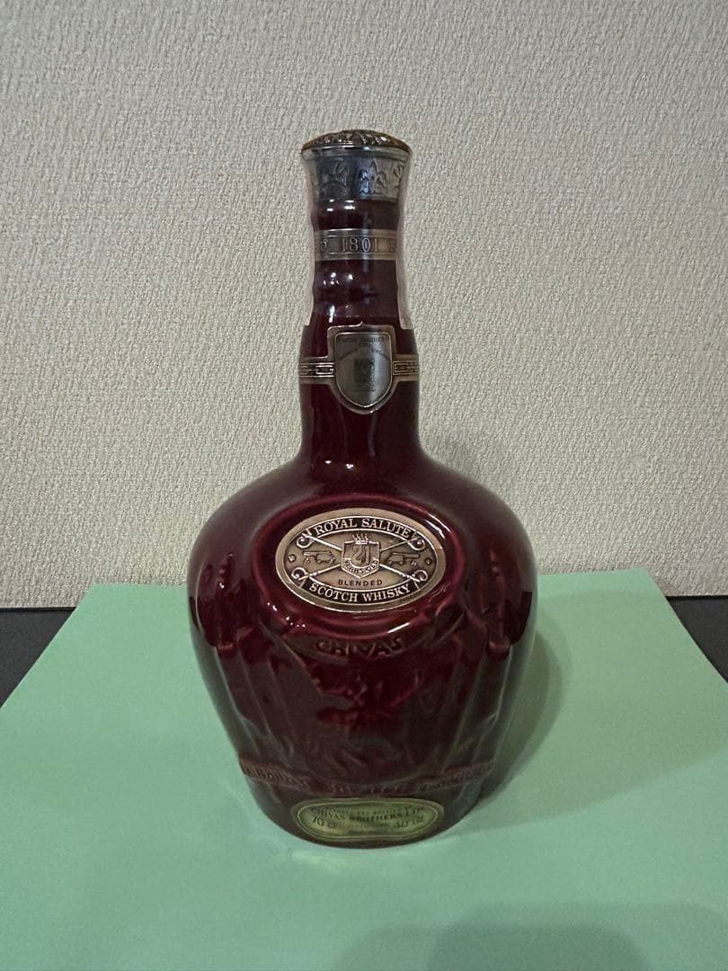 シーバス ロイヤルサルート21年未開封 ROYAL SALUTE 古酒 赤
