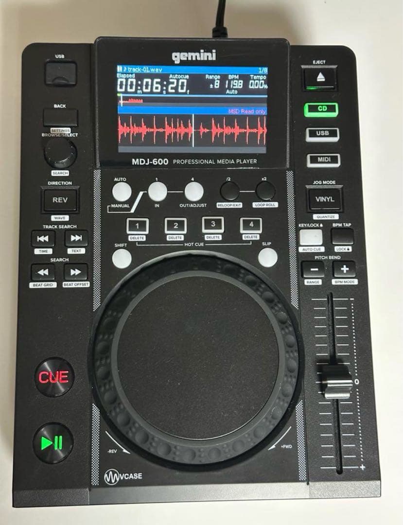 gemini MDJ-600 CDJ 2台セット B33612567