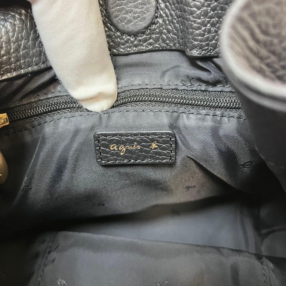 ☆美品☆ agnes b. アニエスベー シャーロット 巾着 ショルダーバッグ