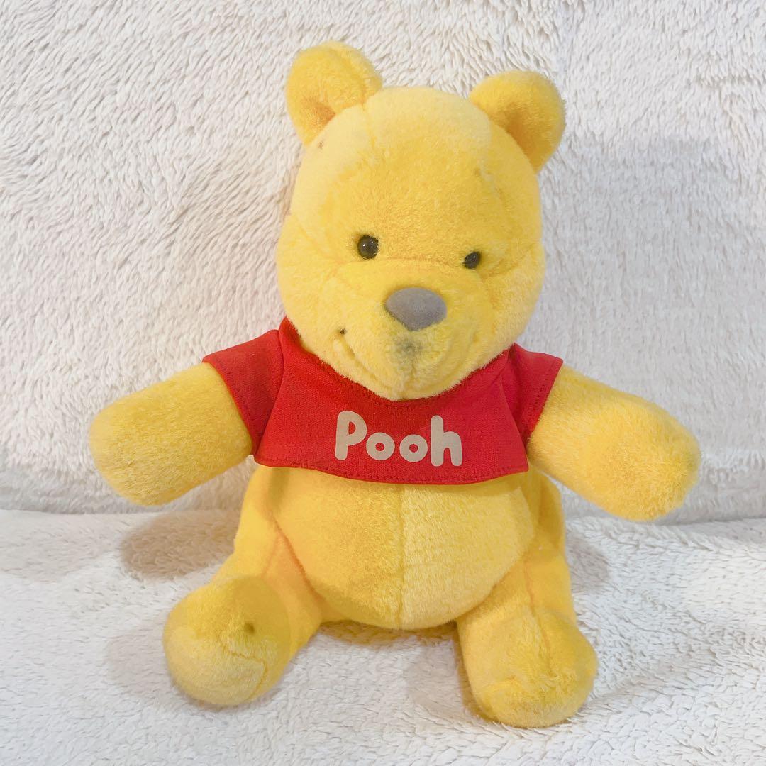 プーさん】レトロ ぬいぐるみ クマのプーさん 3点セット 人形 - メルカリ