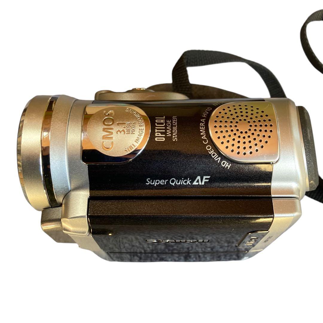 【美品】miniDVのダビングに★Canon ビデオカメラ iVIS HV10