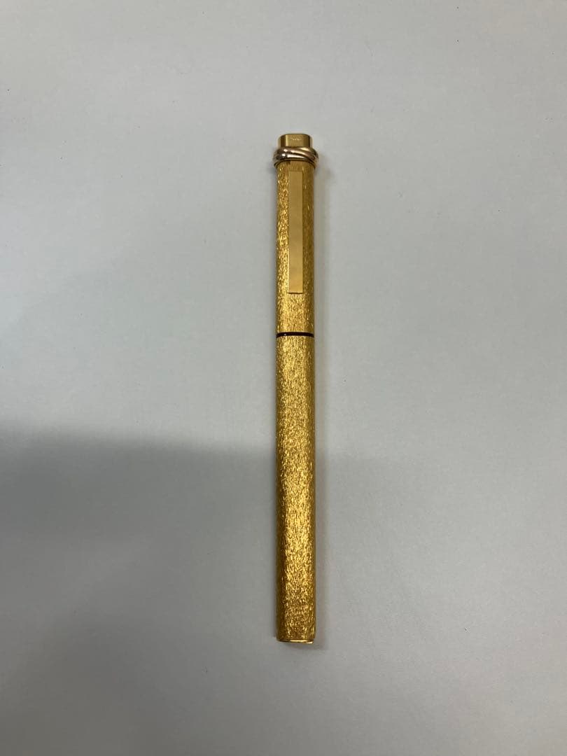 カルティエ ボールペン ゴールド 箱付き トリニティ 【A94】
