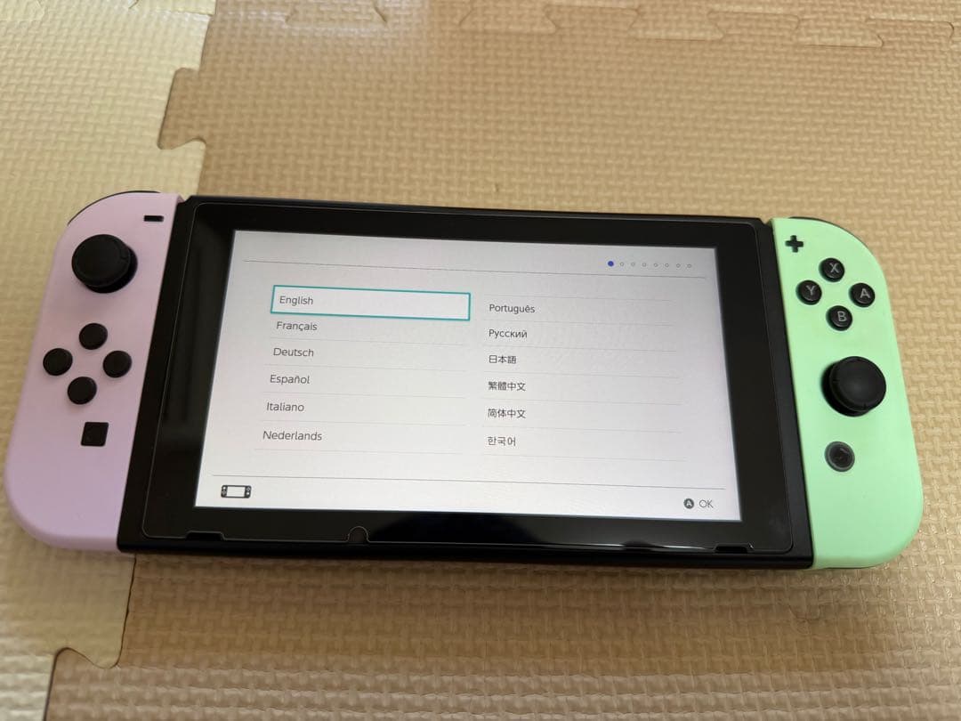 Nintendo Switch 本体 バッテリー強化版　赤/青/緑/紫