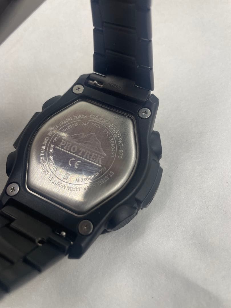 【極美品】CASIO カシオ プロトレック PRT-B70YT-1JF