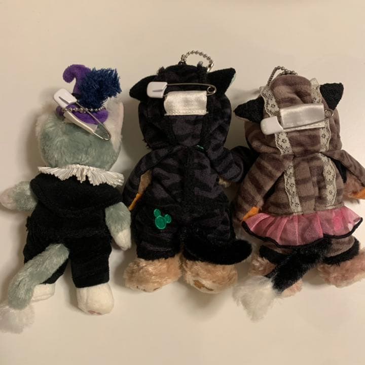 ダッフィー シェリーメイ ジェラトーニ ぬいぐるみバッジ 2014 クリア