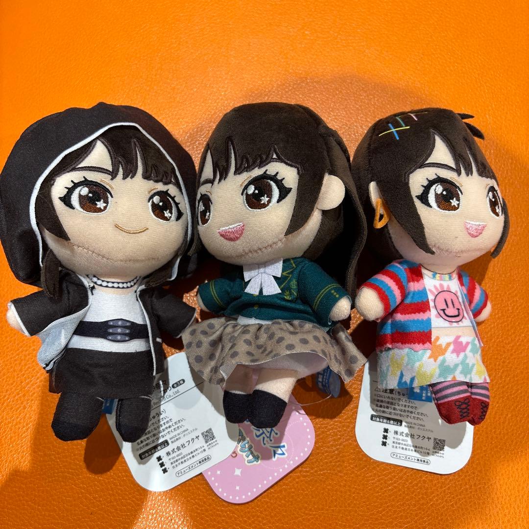 GiGO限定 水樹奈々 ぬいぷりけおすわり 全3種コンプリートセット