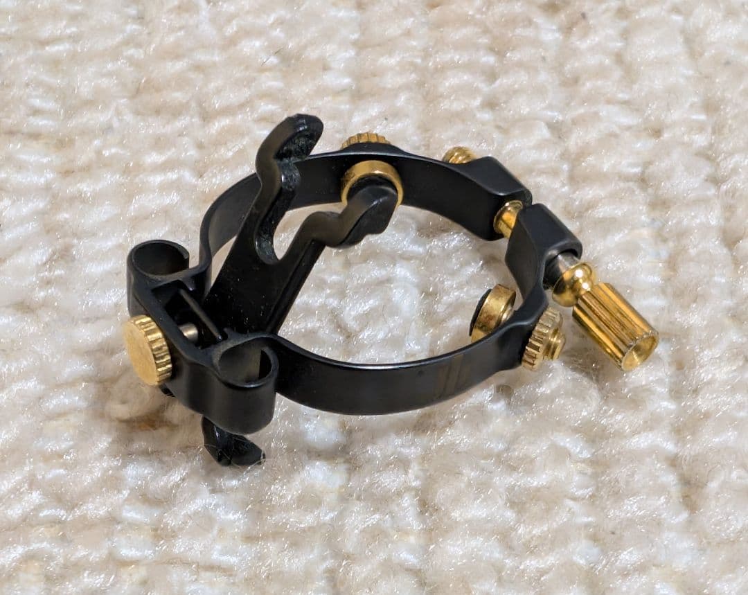 JLV リガチャー ソプラノサックス用 Black Edition