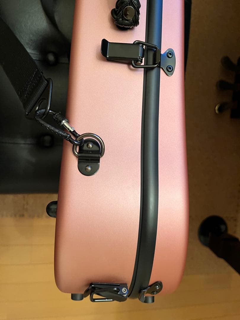 お値下げ中⭐︎カーボンマック バイオリンケースCFV-2S サテンピンクゴールド