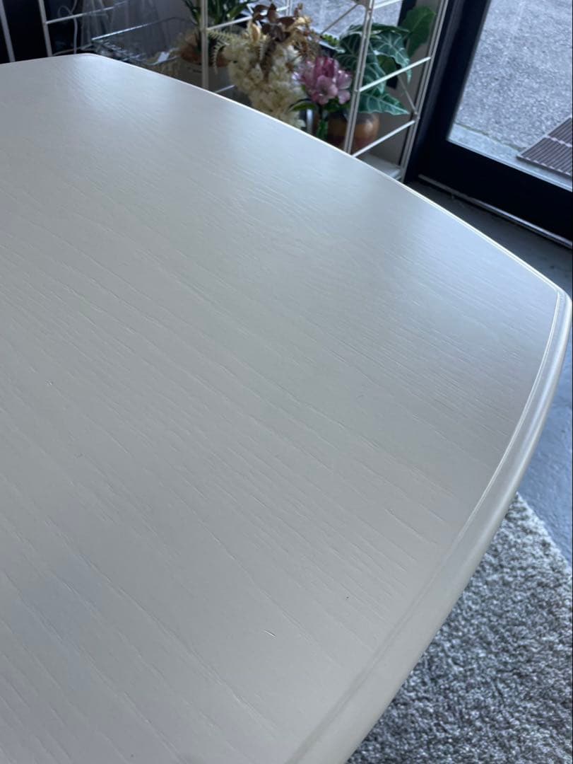 Francfranc キャーロ　テーブル　ホワイト