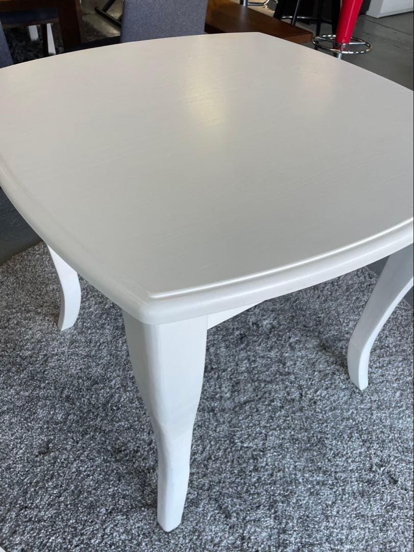 Francfranc キャーロ　テーブル　ホワイト