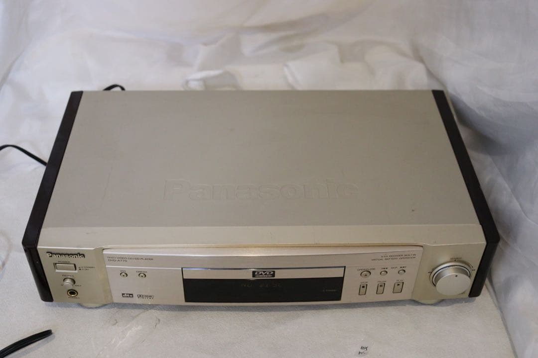 Panasonic パナソニック DVD CDプレーヤー DVD-A770 - メルカリ