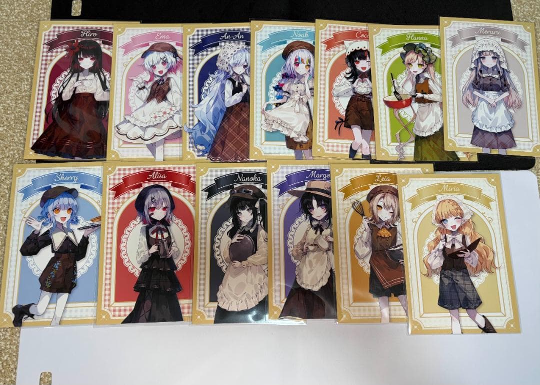 d*3様 魔法少女ノ魔女裁判 江ノ島コラボカフェ 特典ポストカード