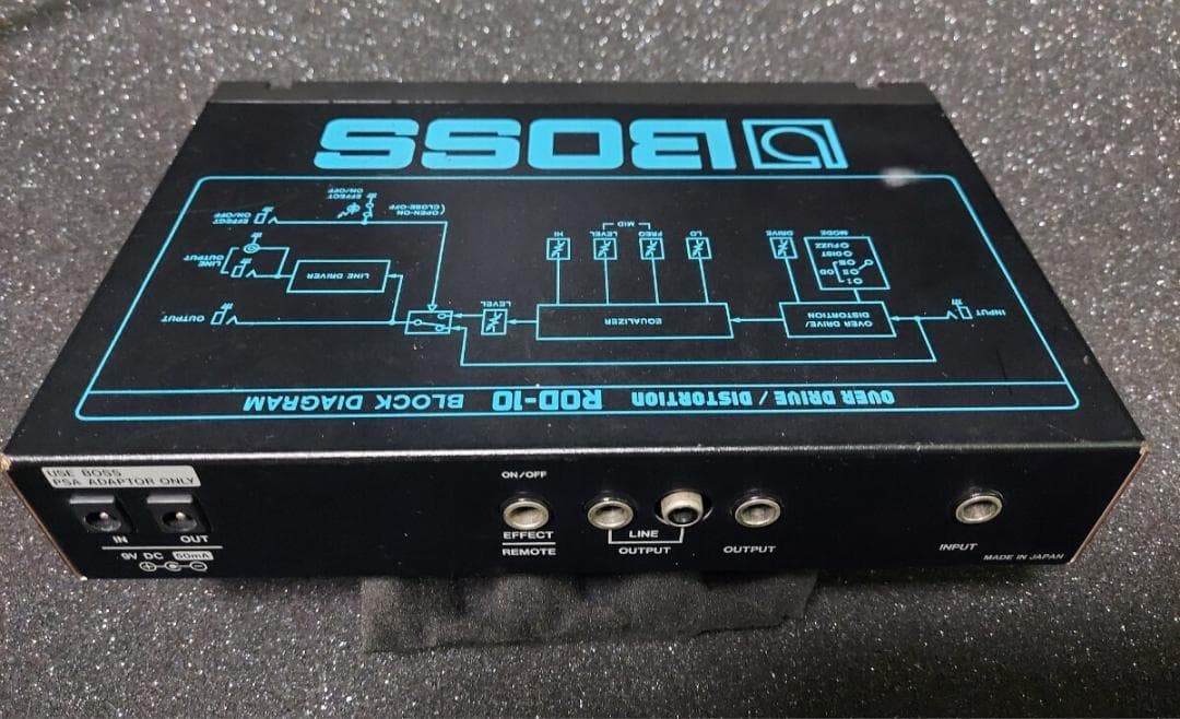 BOSS ROD-10 オーバードライブ ディストーション エフェクター