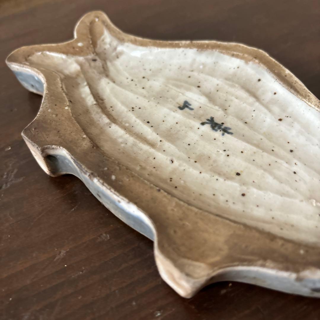 染付魚形硯 東山 兵庫県姫路 江戸時代 骨董 アンティーク検:李朝