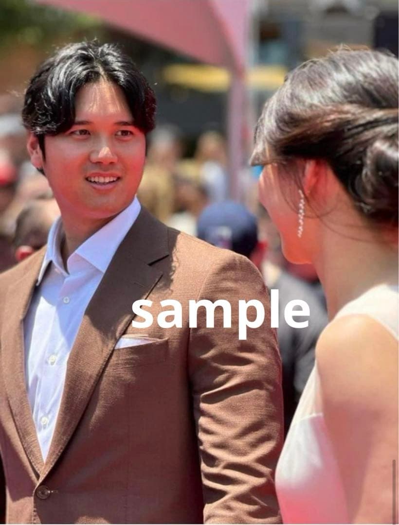 大谷翔平・真美子夫妻　レッドカーペット20選　★254   選択購入可能