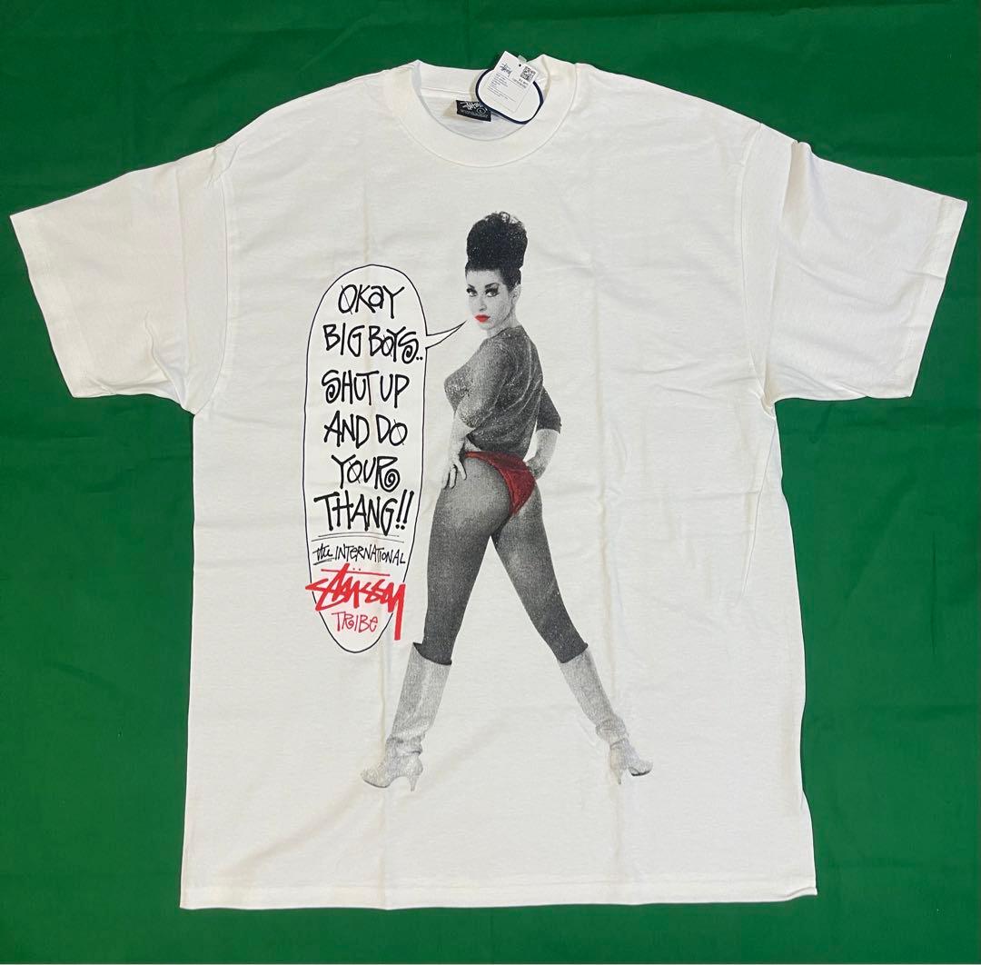 STUSSY 90s old stussy big boy フォトTシャツ - メルカリ