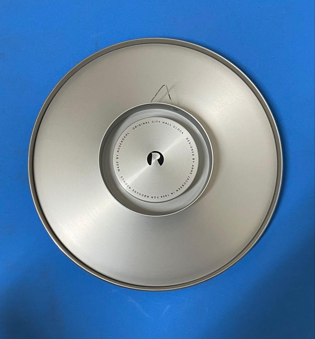 Arne Jacobsen アルネヤコブセン 壁時計 29cm【ジャンク品】