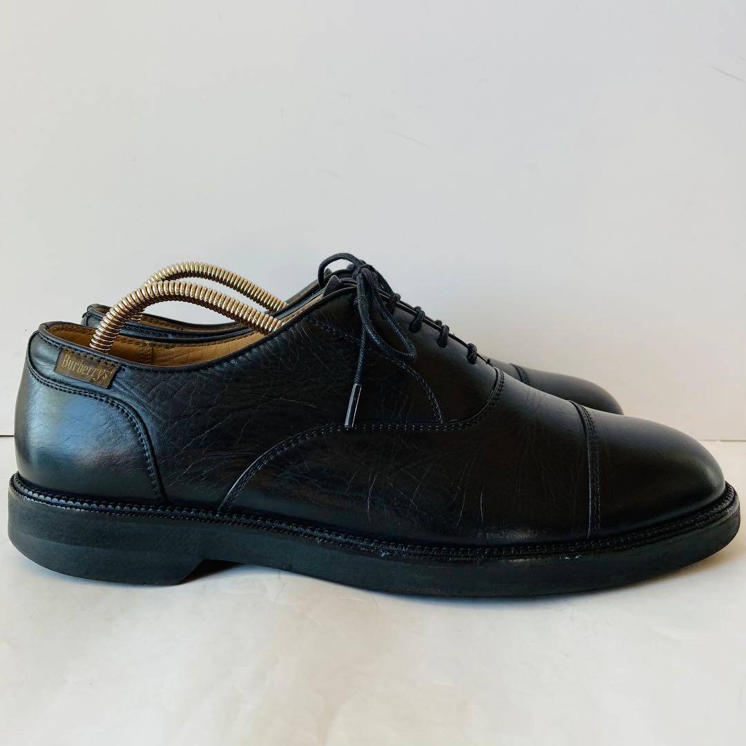 Burberrys バーバリー 黒 ストレートチップ 25.5cm 除菌・消臭済