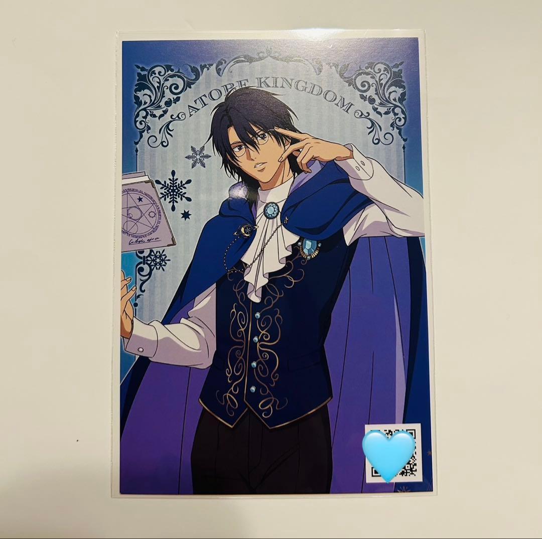 新テニスの王子様 跡部王国ポップアップ 特典ARイラストカード 忍足