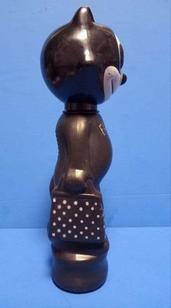 1960s米国ヴィンテージ soakyソーキー ソープボトル フィリックス（黒）