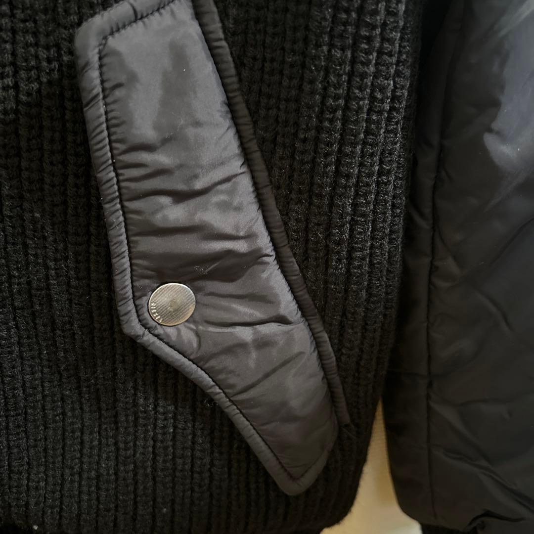 DIESEL K-WEXLER 切替 中綿 ニットジャケット MA-1 - メルカリ