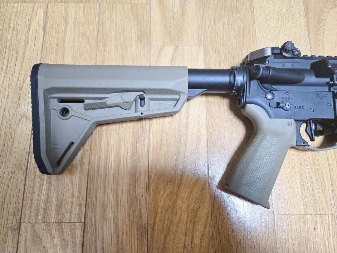 東京マルイ MWS M4A1 カスタム品 Geissele MK16 9.3”