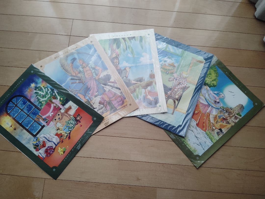 ONE PIECE バースデー ポートレート5枚セット