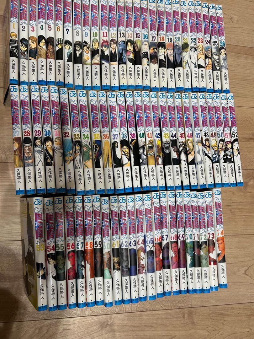 ブリーチ全巻セット BLEACH ブリーチ 全巻セット おまけ付き - メルカリ