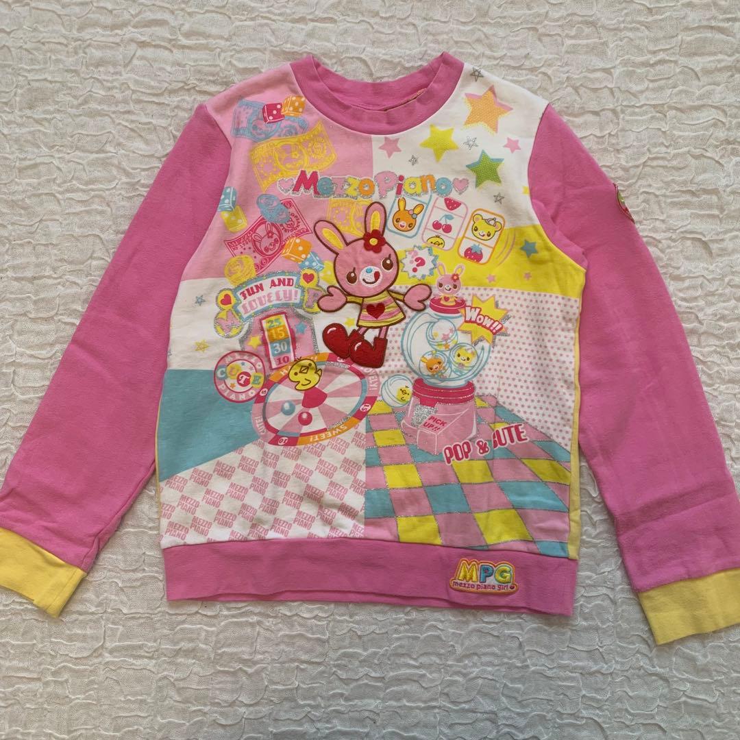 希少！メゾピアノ　ミミポポちゃん　トレーナー　ロンT 135