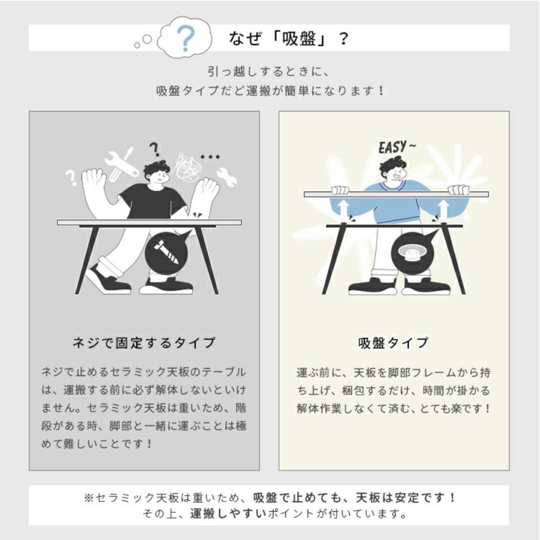 MUTUKI　ダイニングテーブル（天板のみ）