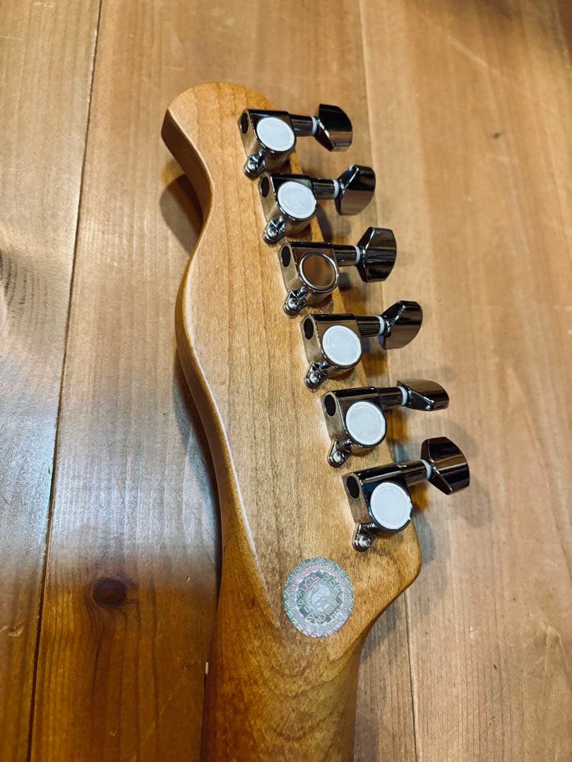 極美品！バッカス　エレキギター　BTE-2-RSM/M サーフグリーン