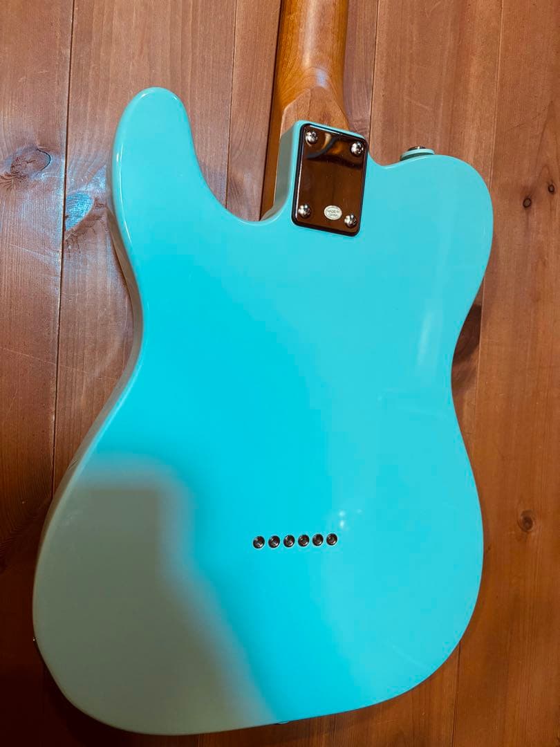 極美品！バッカス　エレキギター　BTE-2-RSM/M サーフグリーン