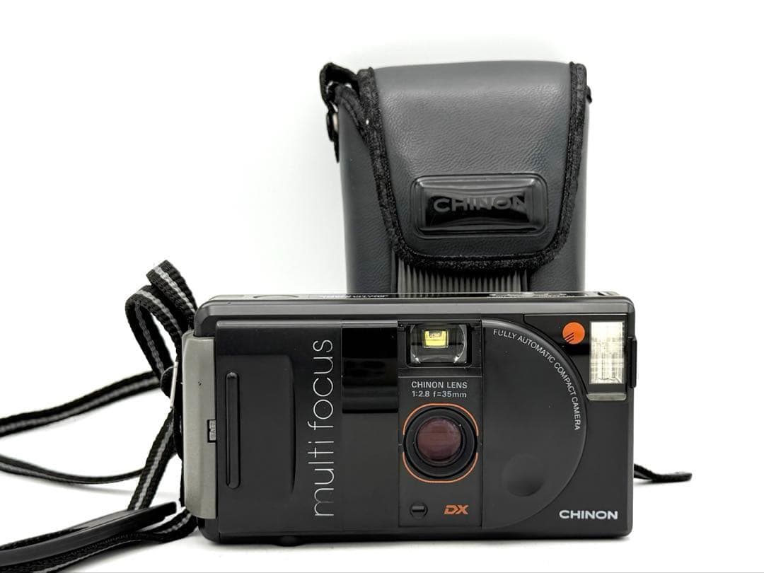 【完動品】CHINON multi focus フィルムカメラ 動作確認済み 完動品】CHINON multi focus フィルムカメラ 動作確認済み  【完動