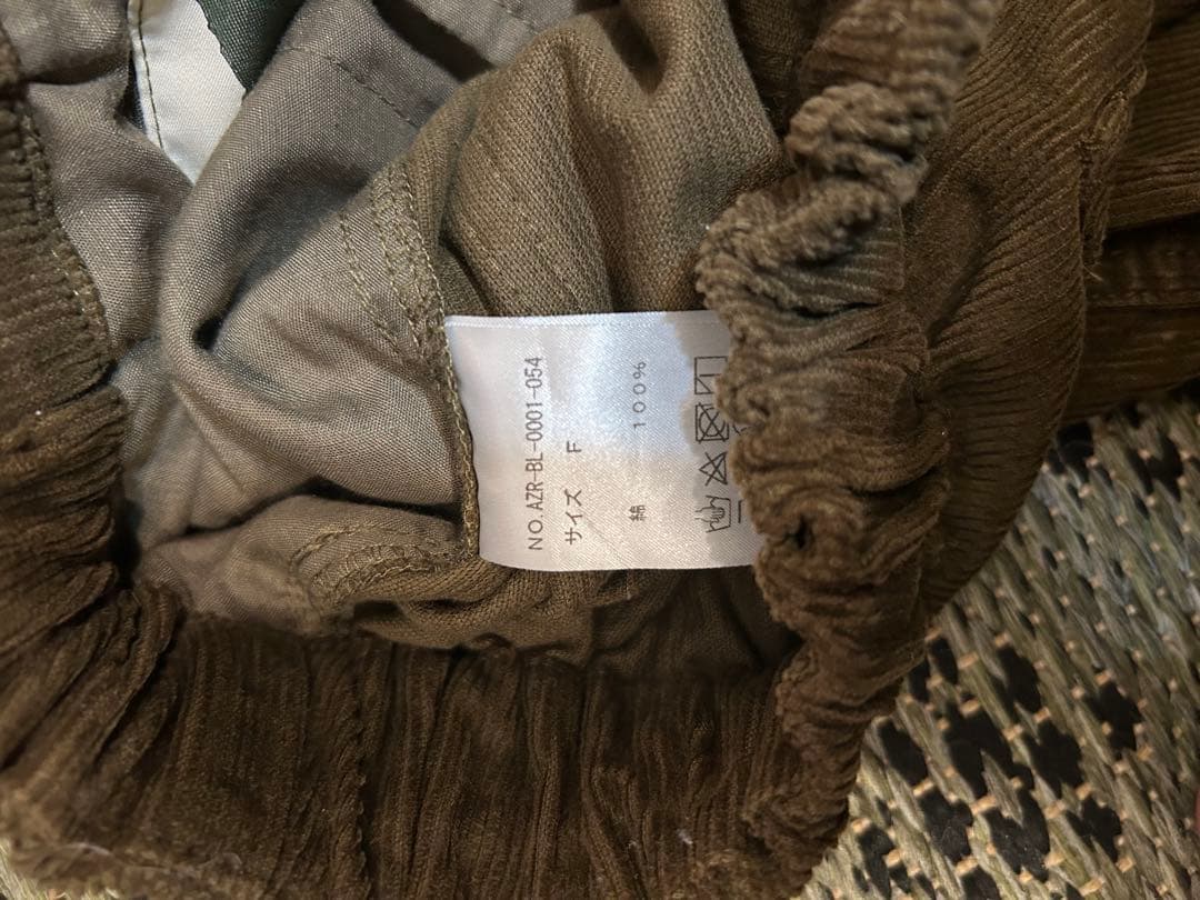 BALLSY.BROTHERS ミリタリーコーデュロイセットアップ