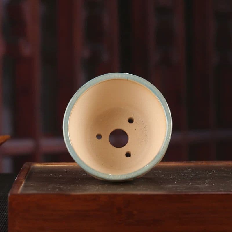 盆栽鉢 梅蘭竹菊磁鉢 山野草鉢 多肉植物 植木鉢 小品大品盆栽鉢 陶器鉢