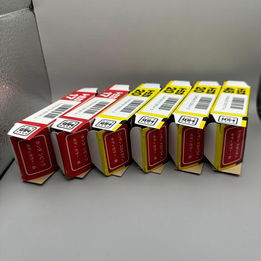 トミカ黒箱・青箱 ・赤箱グループＡフェア販売商品12台 (1984年10月発売)