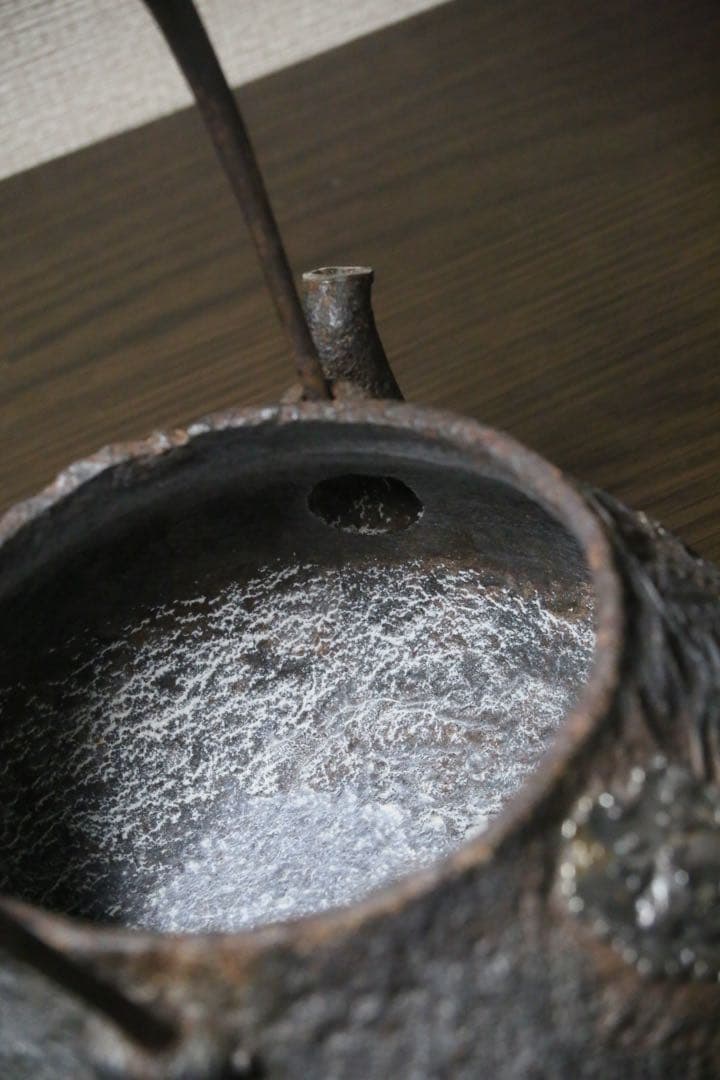 明治時代 鉄瓶 金工 金銀象嵌 950ml - メルカリ