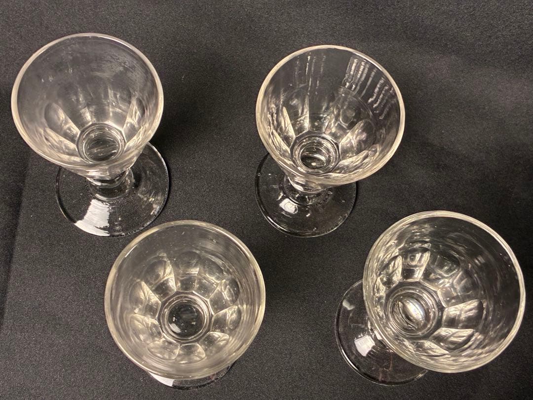コレクター様必見！！大正グラス ショットグラス 4客セット