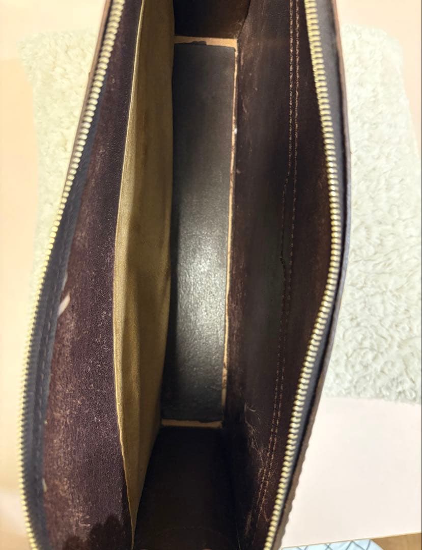 グレンロイヤル　ブリーフケース　ブライドルレザー 軽量 A4 脱着式収納