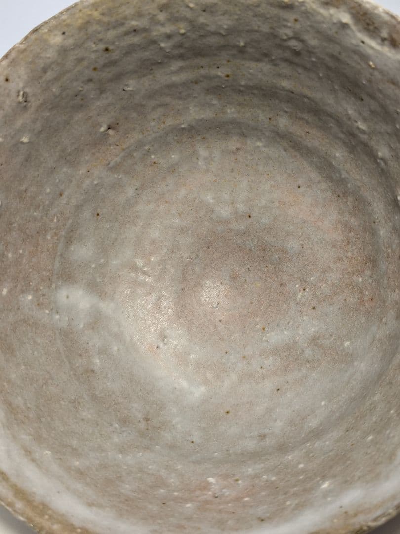 草胆庵 植草達郎 萩焼 茶盌 共箱共布 抹茶碗 抹茶茶碗 茶道具 茶器 食器