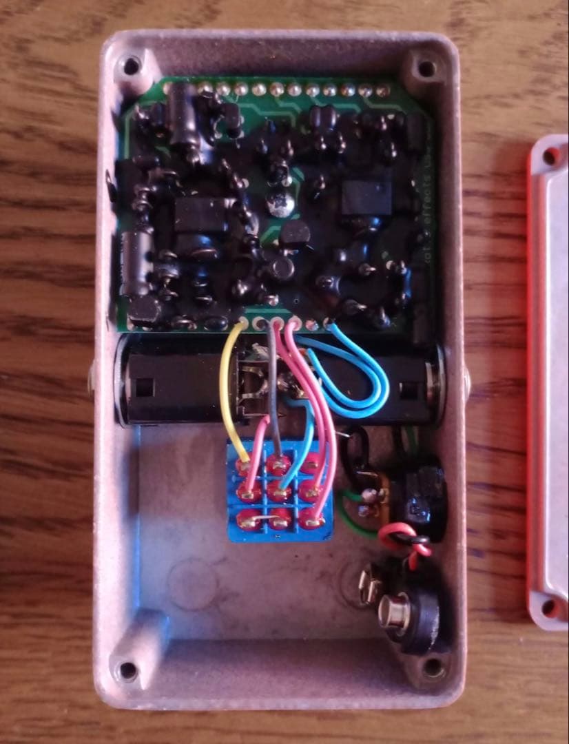 Xotic BB Preamp 手書きシリアル 初期3桁シリアル