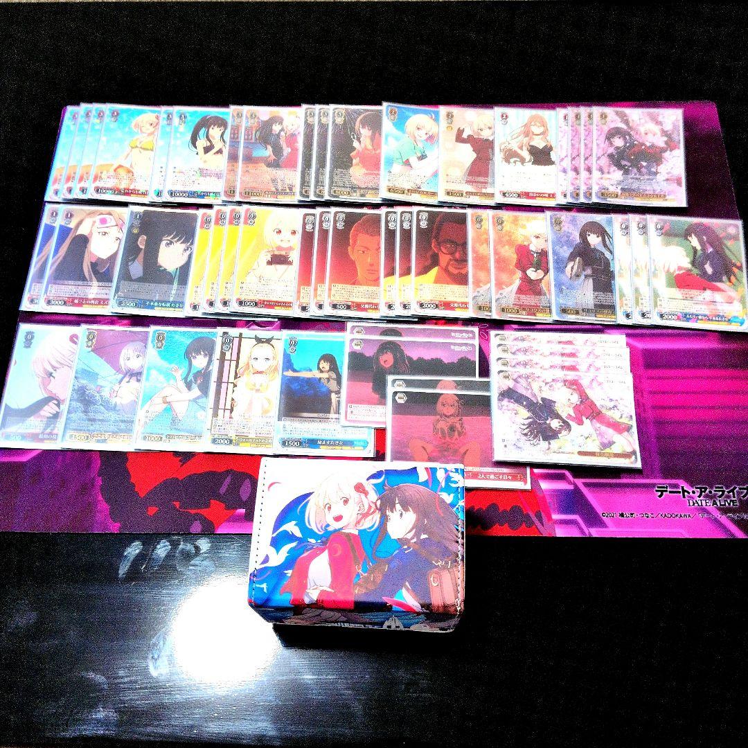 ヴァイスシュヴァルツ　リコリスリコイルデッキ　スリーブ、デッキホルダー付き ヴァイスシュヴァルツ リコリスリコイルデッキ スリーブ、デッキ