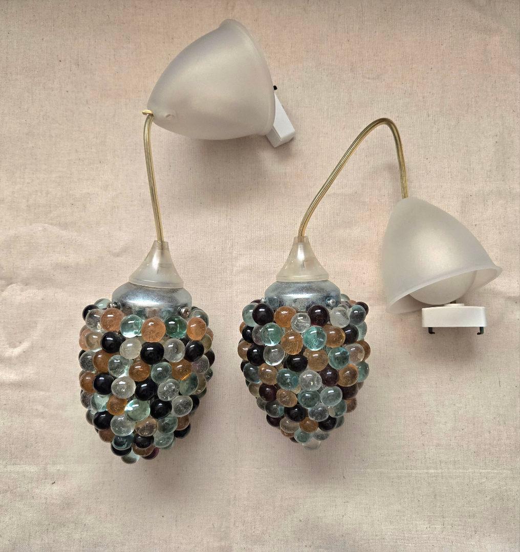 希少】grape pendant lamp ×2点セット