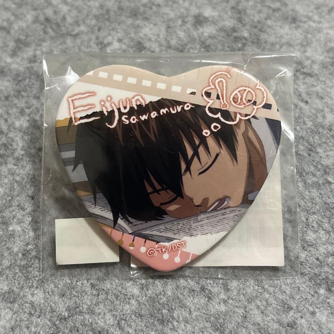 新品未開封】ダイヤのA 沢村栄純 ハート缶バッジ 第4弾