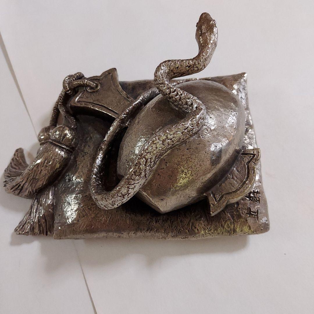 富永直樹・文化勲章受賞者「春風」白銅製