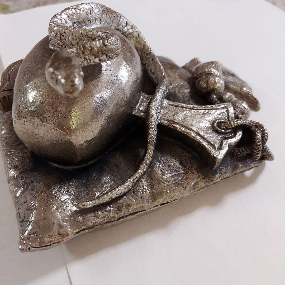 富永直樹・文化勲章受賞者「春風」白銅製